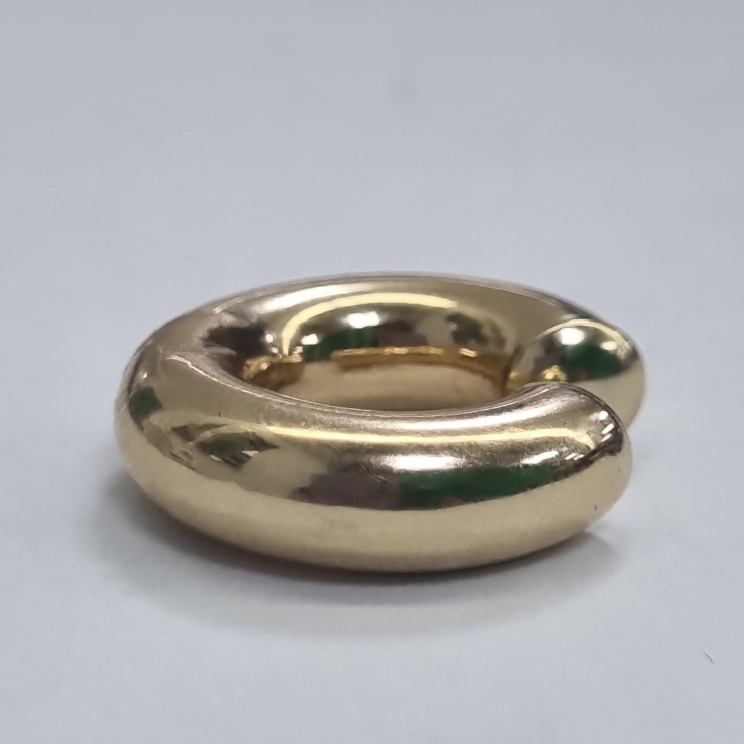 BROQUELES ORO 14K 1.5 (NUEVO)