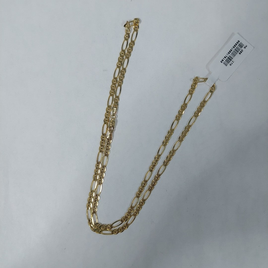 CADENAS CARTIER 3*1 AMARILLA ORO 10K 8.2 (NUEVO)