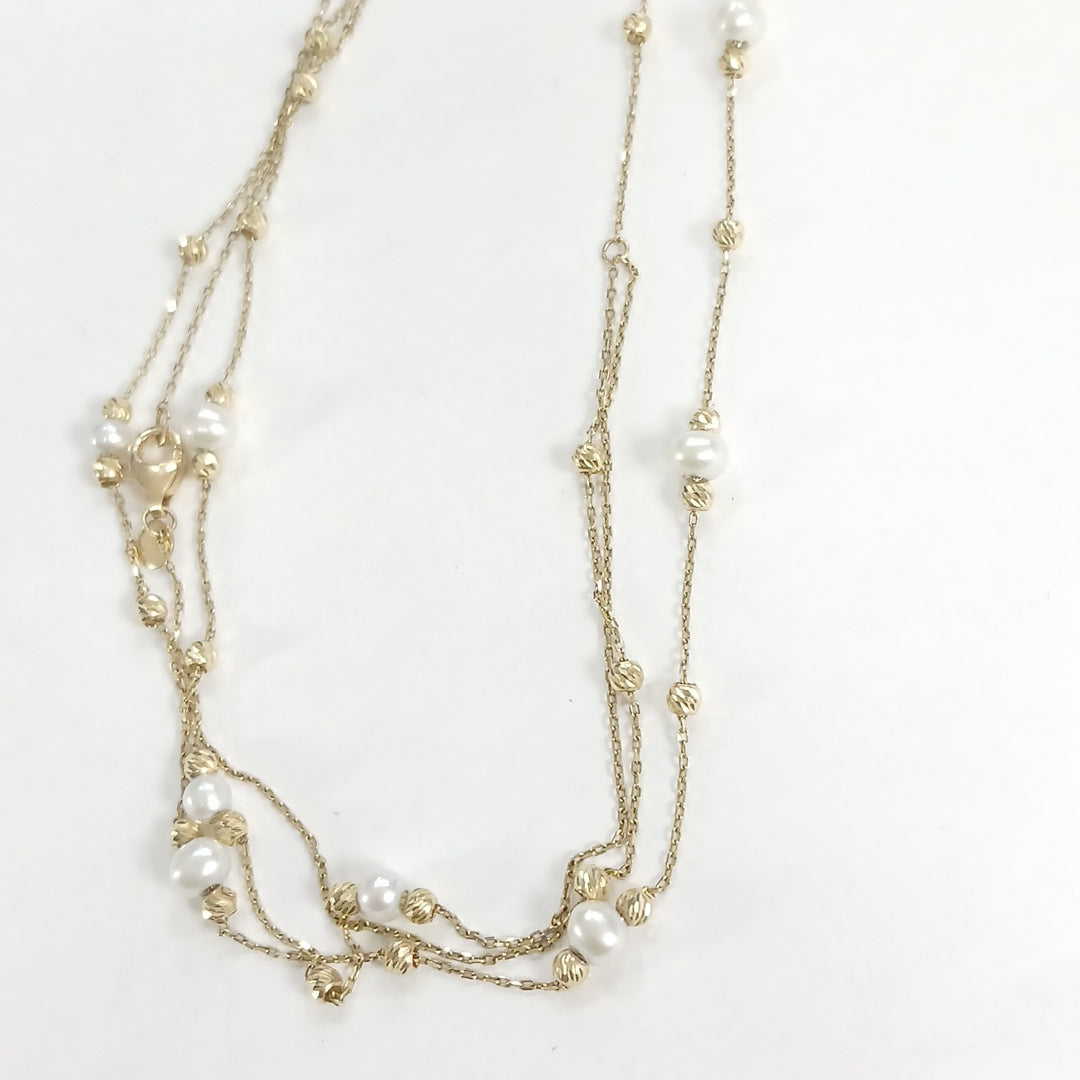 GARGANTILLAS ORO 14K 3.5 (NUEVO)