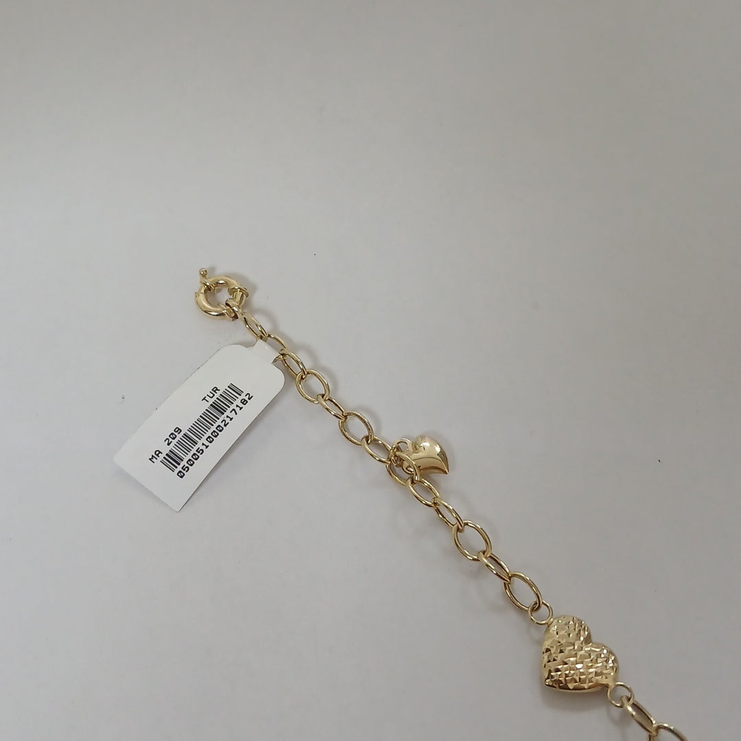 PULSERAS DAMA ORO 14K 3.5 (NUEVO)