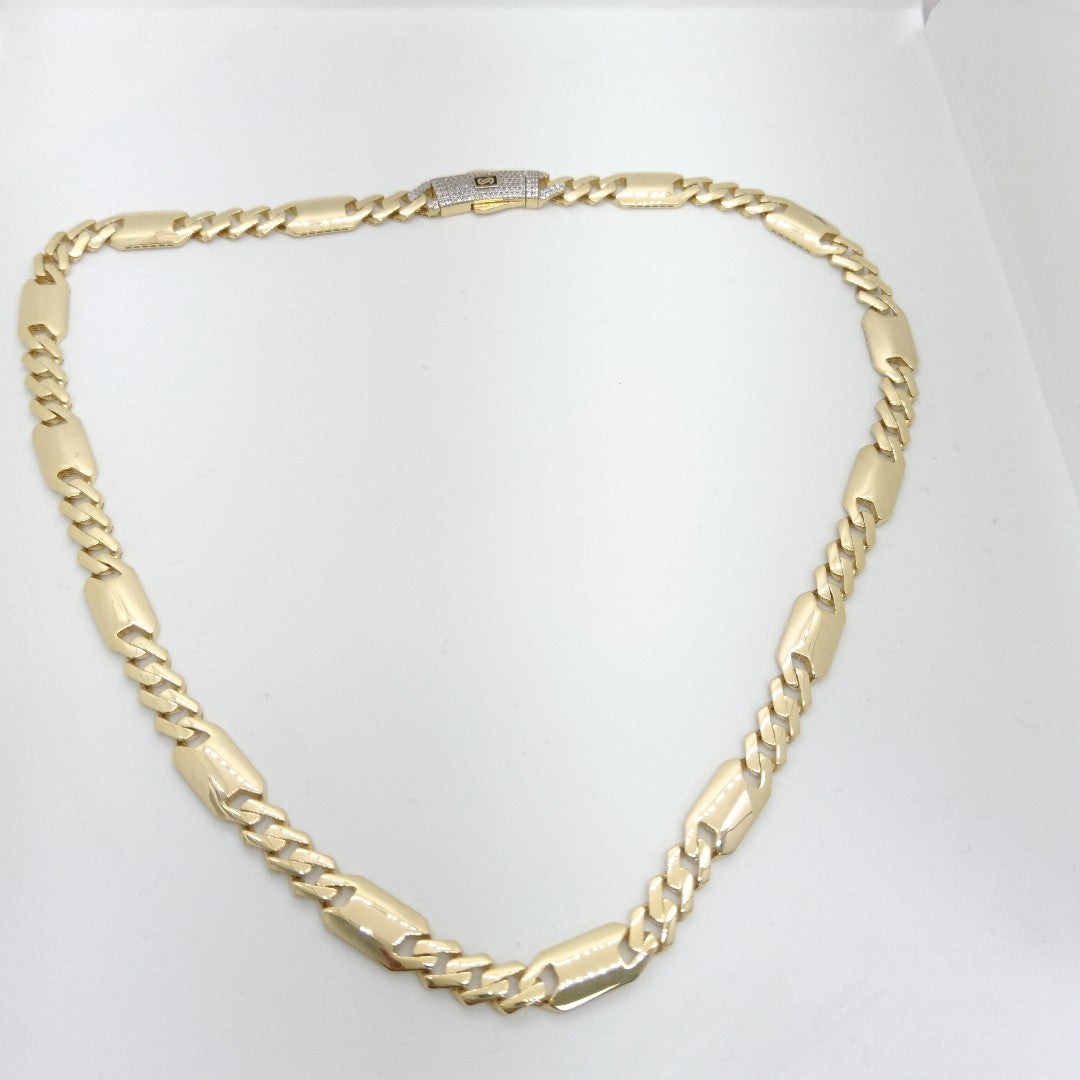 CADENA MONACO ORO 10K 20.5 (NUEVO)