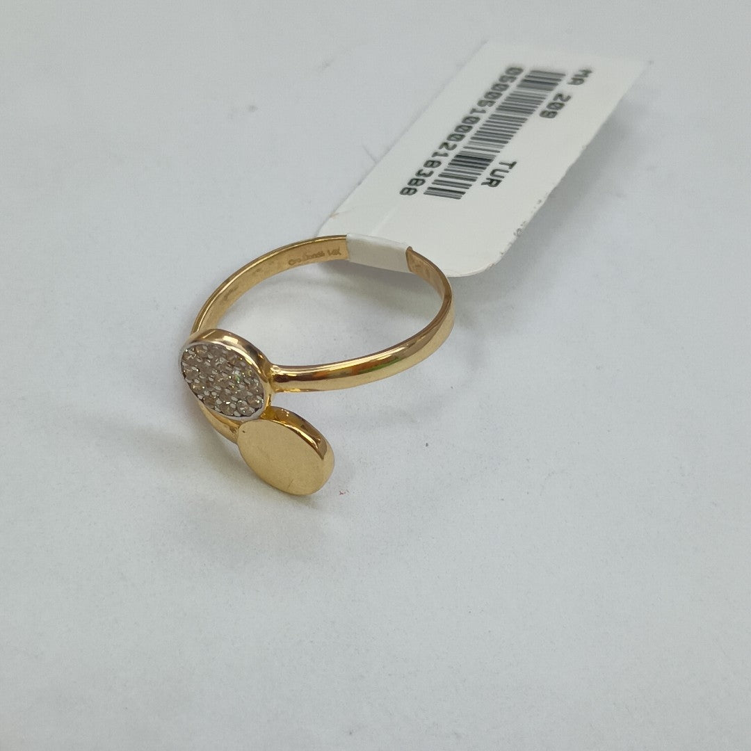ANILLOS DAMA ORO 14K 1.5 (NUEVO)