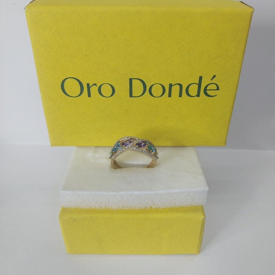 ANILLOS DAMA ORO 10K 3 (NUEVO)