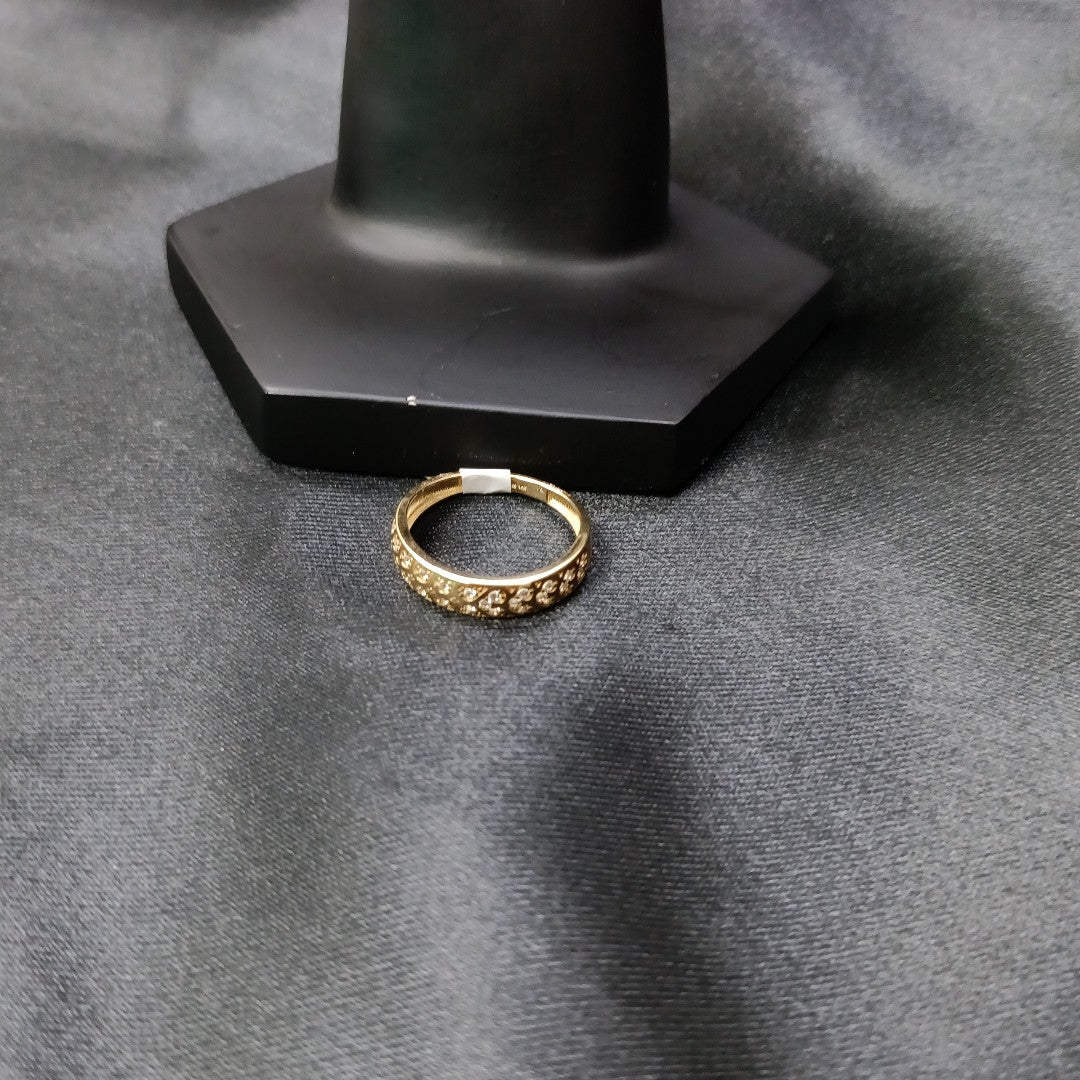 ANILLOS DAMA ORO 14K 2 (NUEVO)