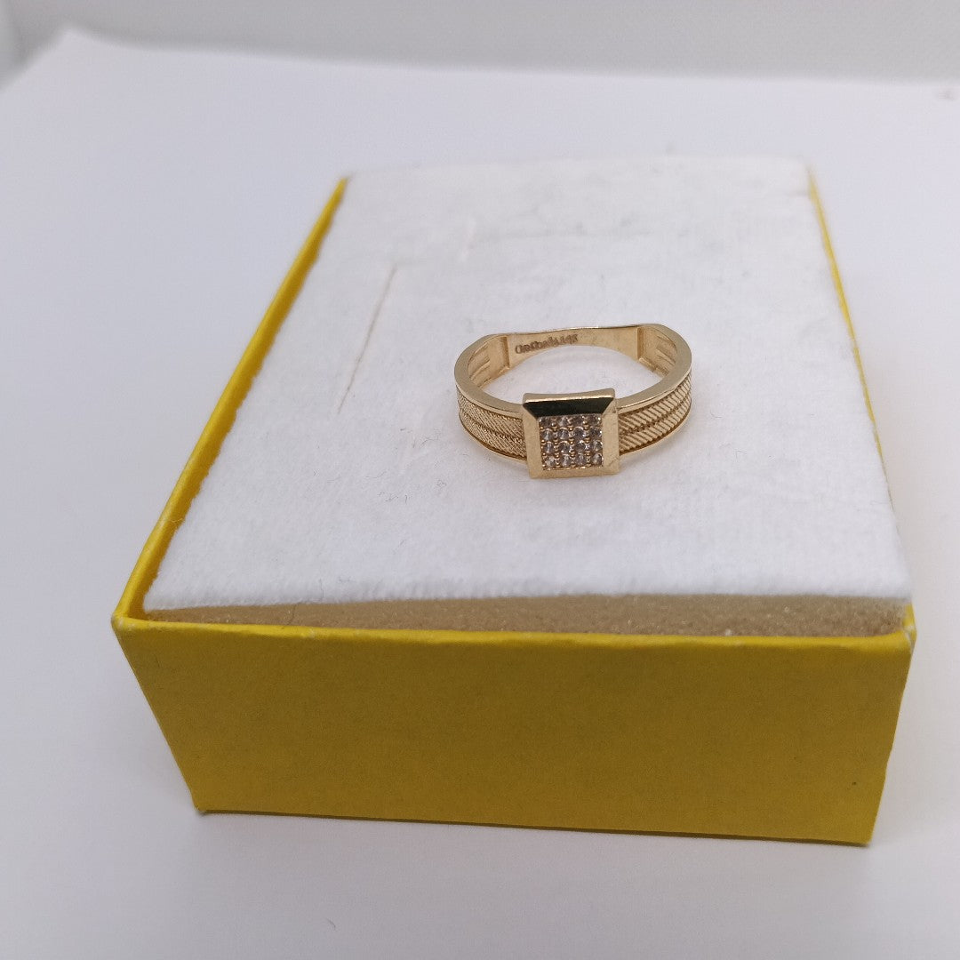 ANILLOS DAMA ORO 14K 2.6 (NUEVO)