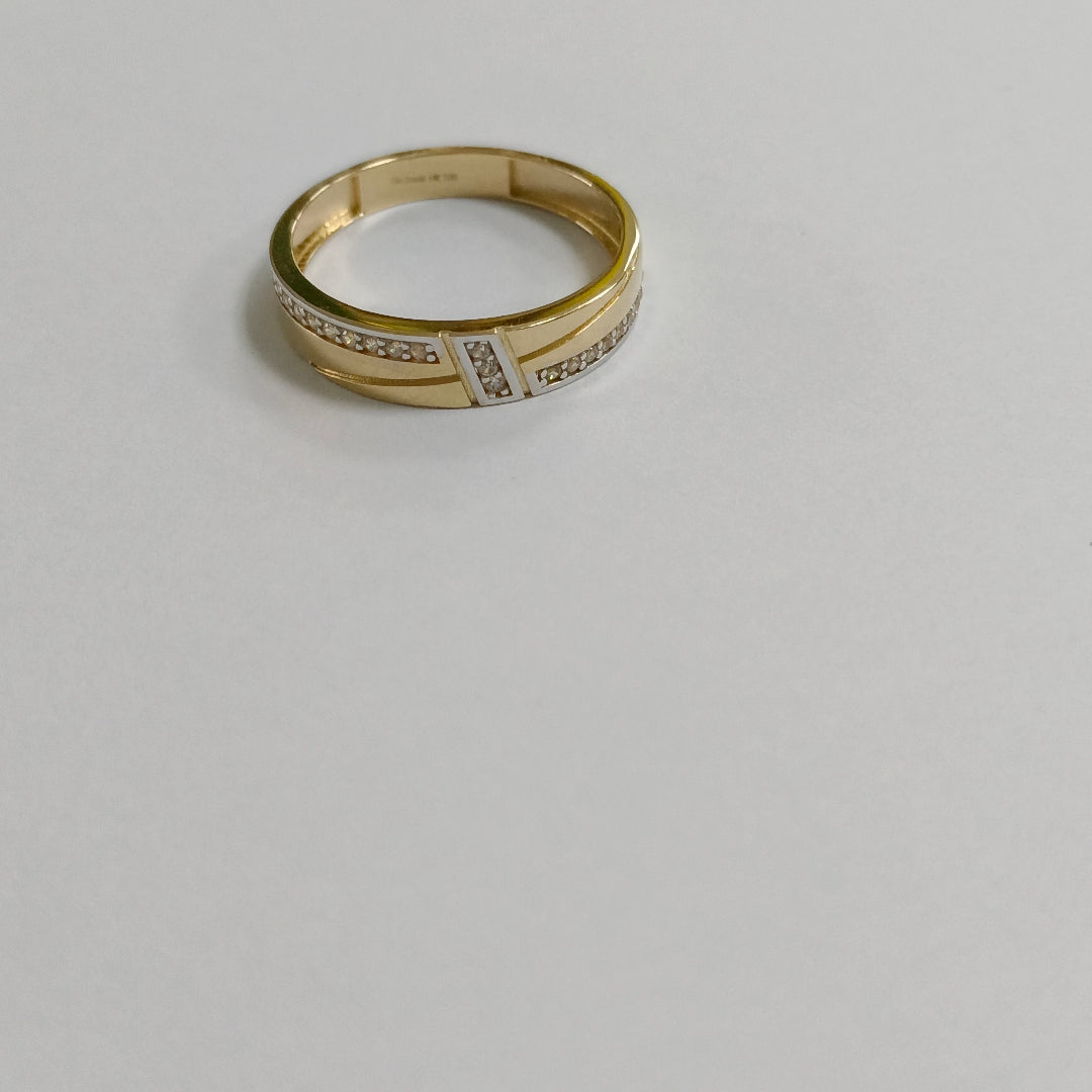 ANILLOS DAMA ORO 14K 2 (NUEVO)