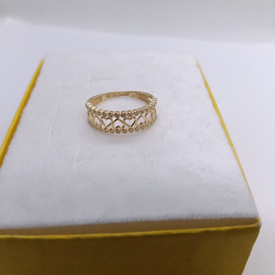 ANILLOS DAMA ORO 14K 1.6 (NUEVO)