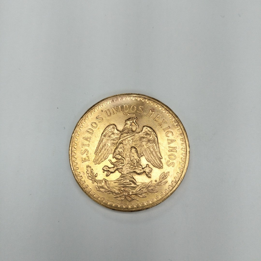 K1 41.6 GRMS - DESC. 0 GRAMOS - 21 K - AVALÚO 76003.2 * * IDENTIFICACIÓN MONEDA NOMINATIVA. * MATERIALES ORO. * CAN (SEMINUEVO)