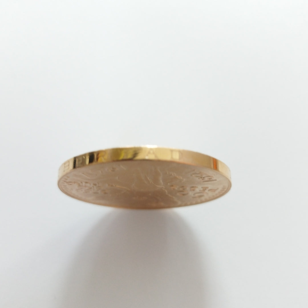 K1 41,60 GRMS - DTO. 0,00 GRMS - 21 K - AVALÚO 79534,21 * IDENTIFICACIÓN MONEDA NOMINATIVA * MONEDAS PESOS 50 PESOS (SEMINUEVO)