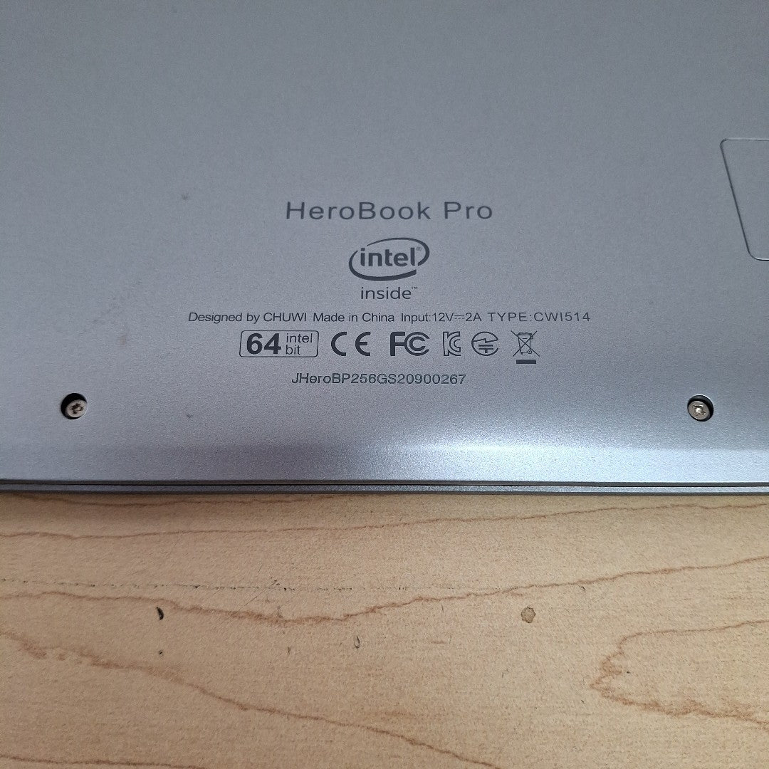 LAPTOP CHUWI HEROBOOK PRO CWI514 (2021) 256 GB SSD 8 GB RAM (SEMINUEVO)