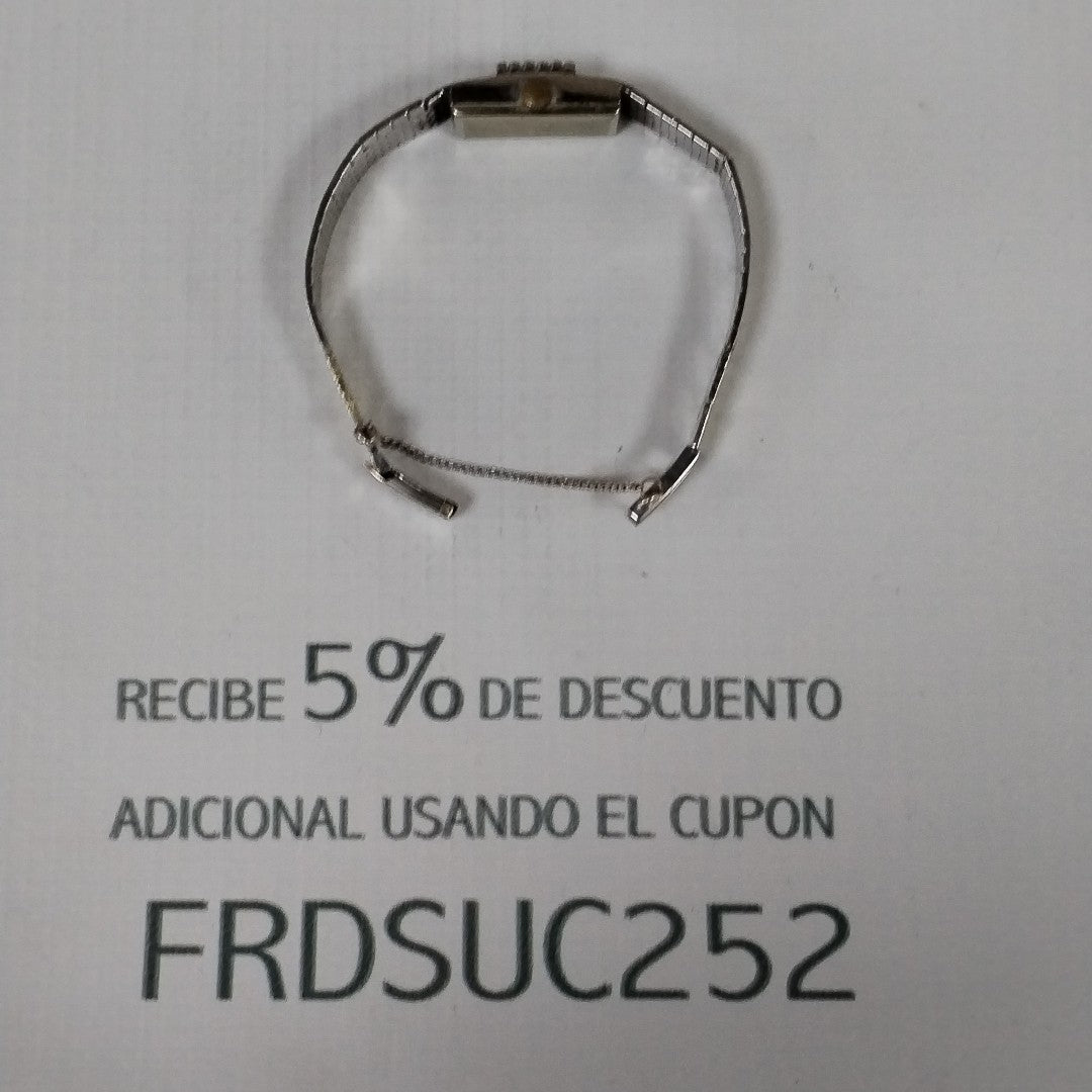 RELOJ CAJA ACERO PULSO ORO ORO 18 K 30,80 GRMS (SEMINUEVO)