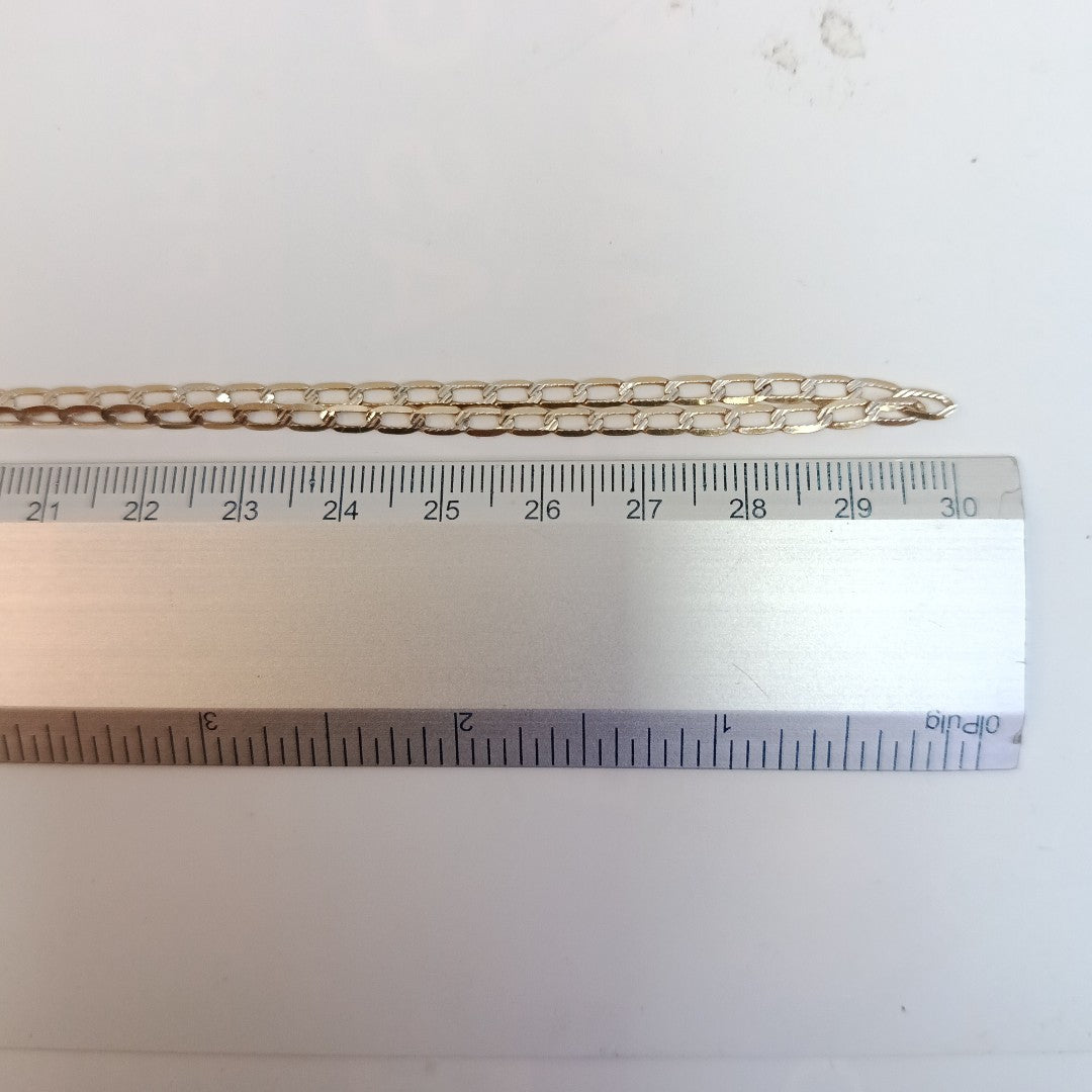 CADENA. ORO, RODIADO 14 K 5.4 GRMS (SEMINUEVO)