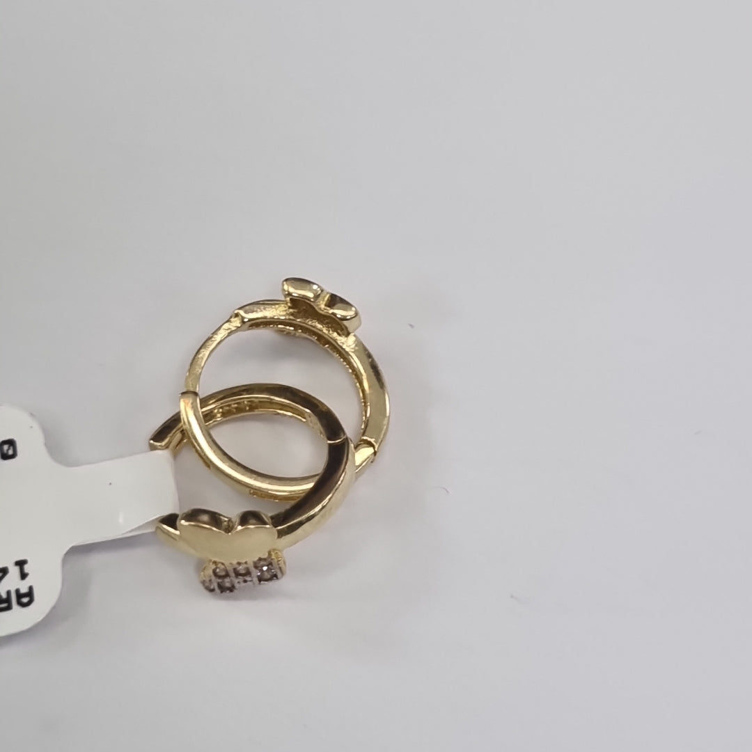 ARRACADAS PAR. ORO. 14 K 1.6 GRMS (SEMINUEVO)