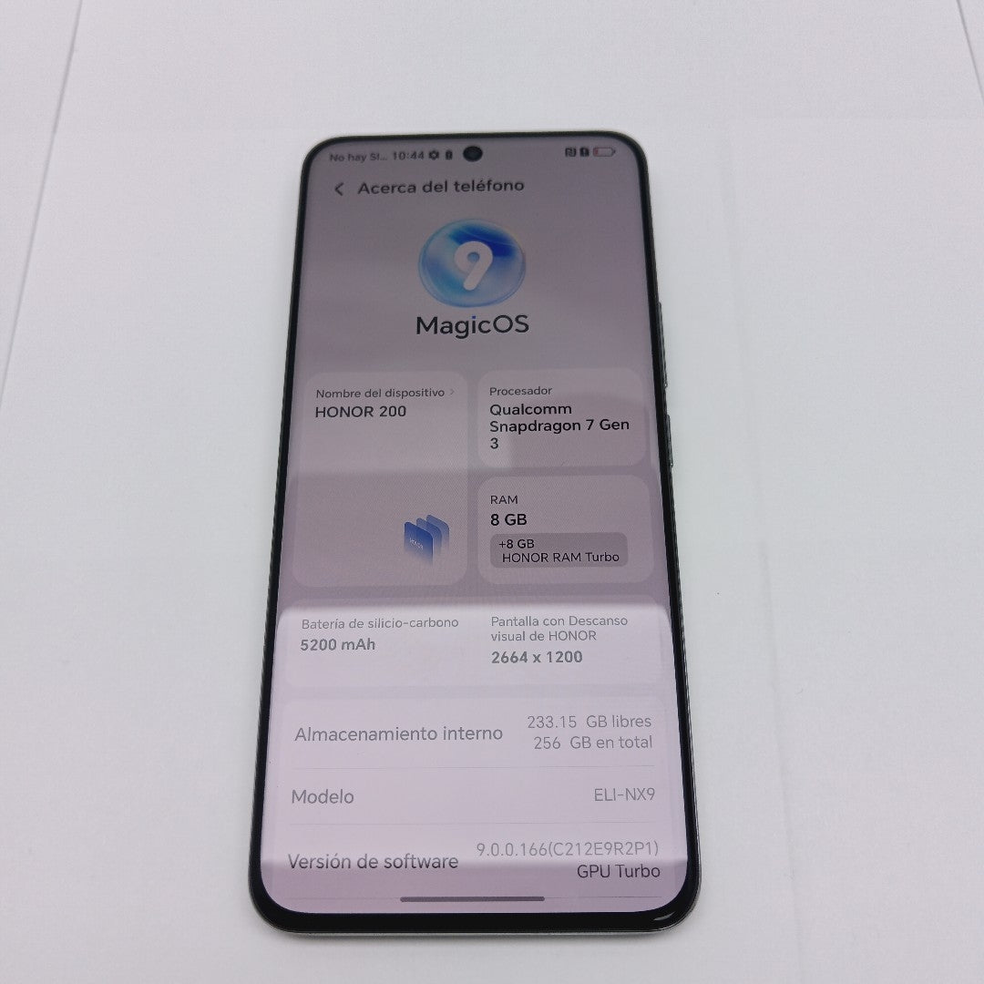 CELULAR HONOR 200 5G ELI-NX9 (2024) 256 GB 8 GB RAM (SEMINUEVO)