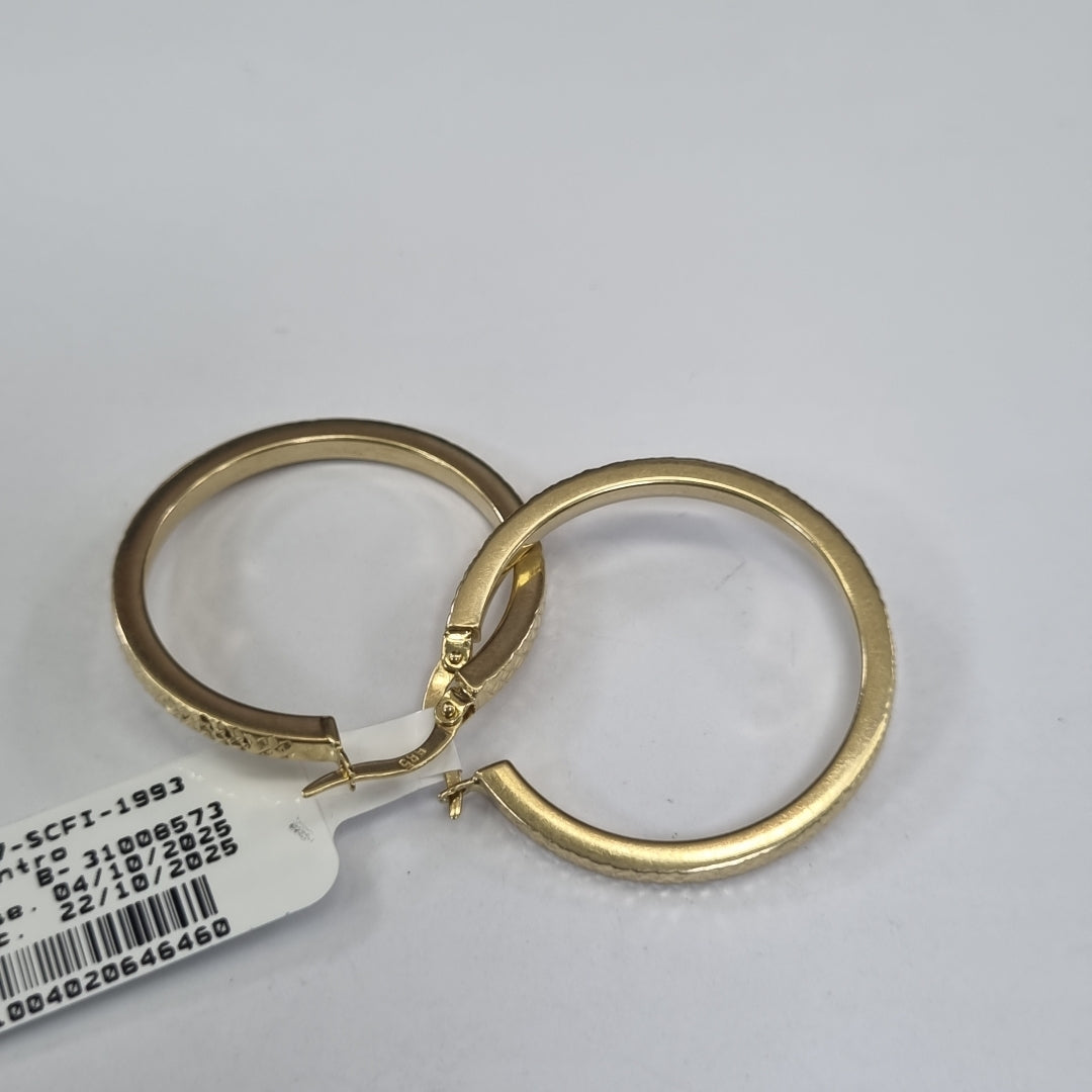 ARRACADAS PAR. ORO. 14 K 3.9 GRMS (SEMINUEVO)