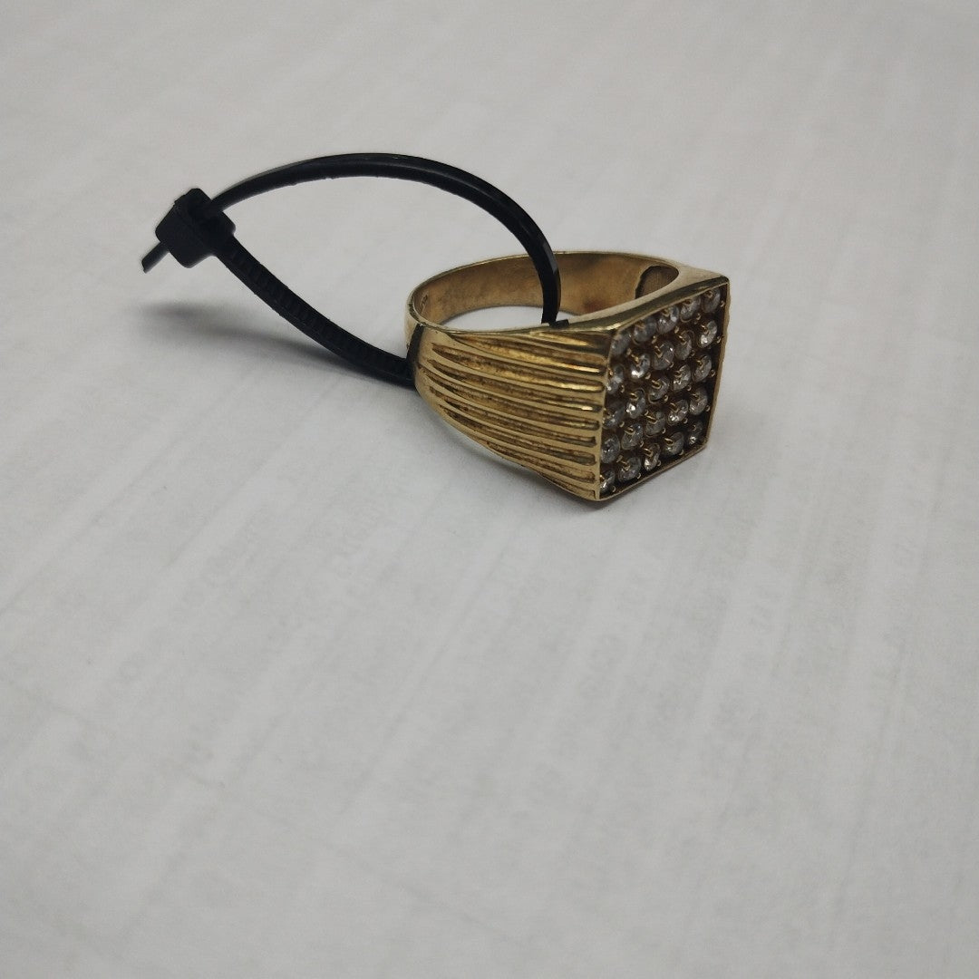 ANILLO. ORO. 10 K 6.5 GRMS (SEMINUEVO)