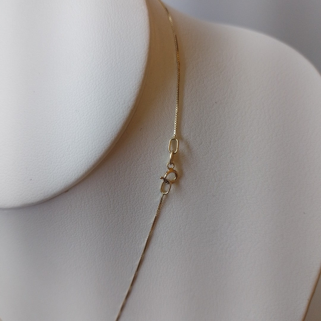 CADENA. ORO. 14 K 0.9 GRMS (SEMINUEVO)