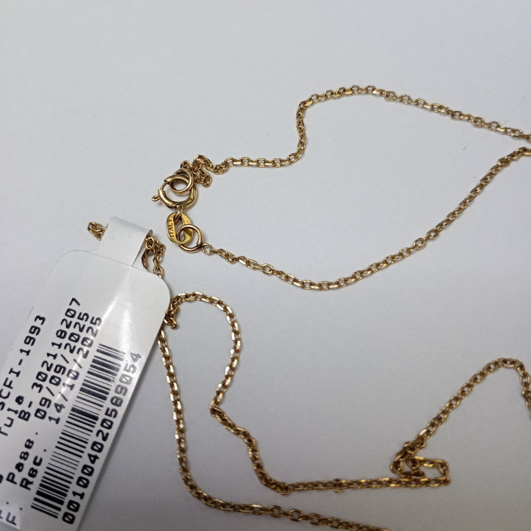 CADENA. ORO. 10 K 1.4 GRMS (SEMINUEVO)
