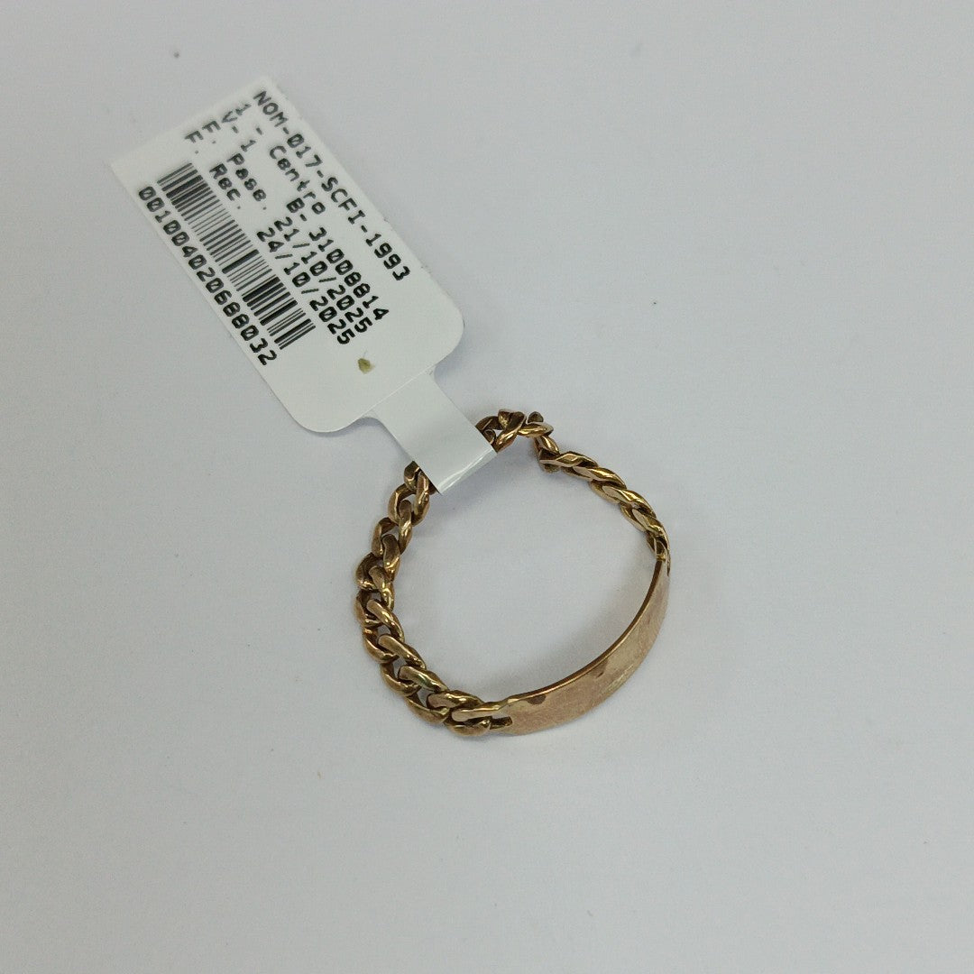 ANILLO. ORO. 14 K 2.4 GRMS (SEMINUEVO)