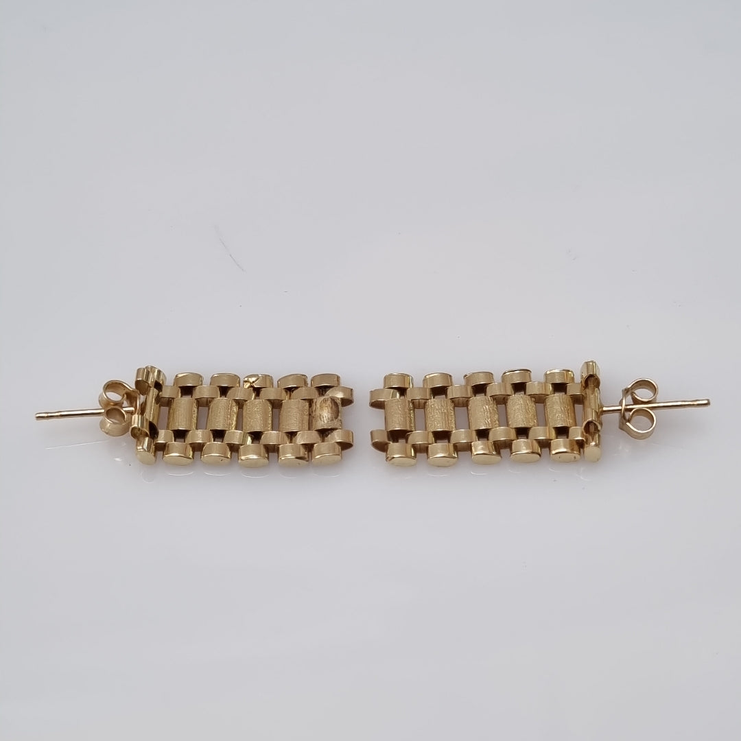 ARETES PAR. ORO. 14 K 3.6 GRMS (SEMINUEVO)