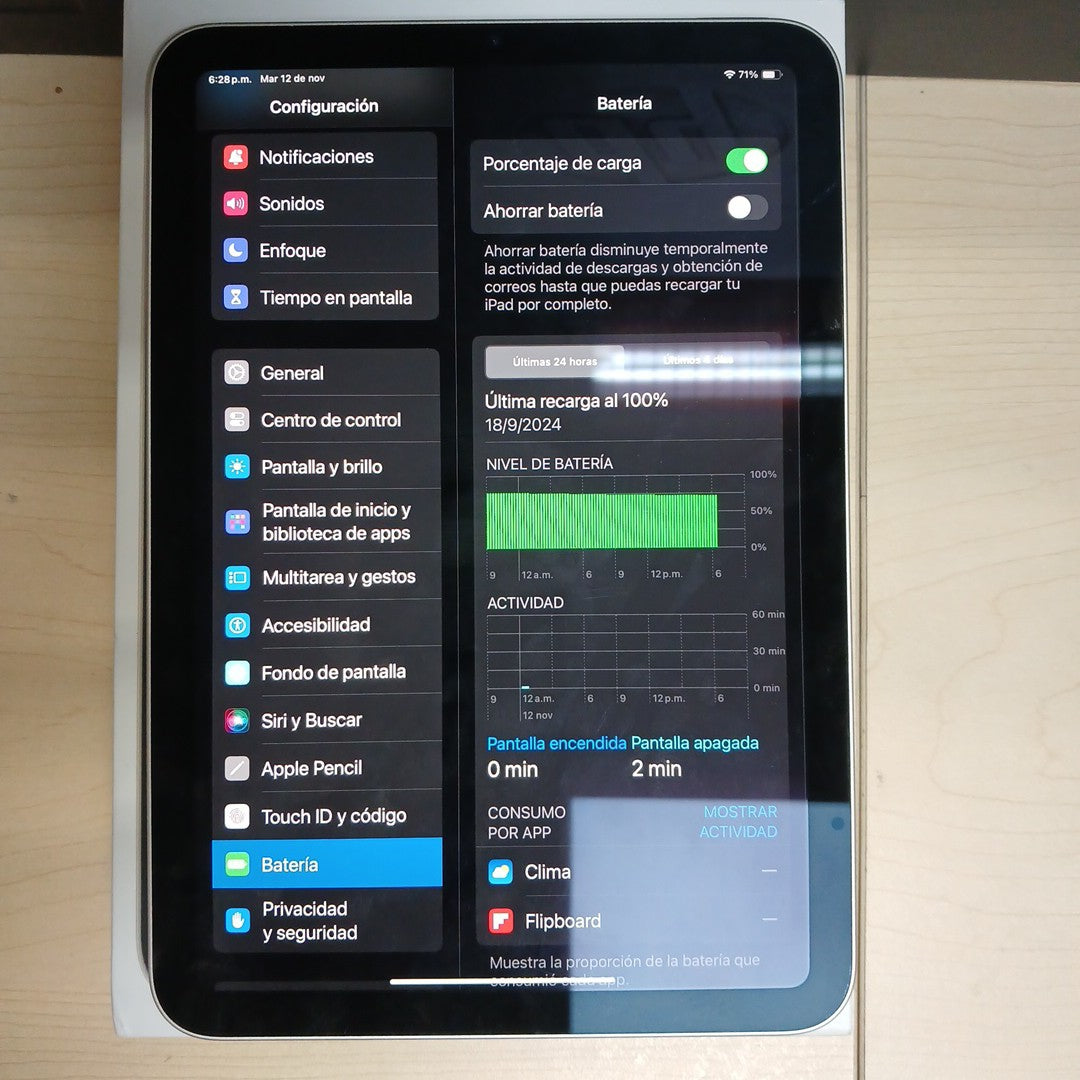 TABLETA APPLE IPAD MINI 6 A2567 (SEMINUEVO)