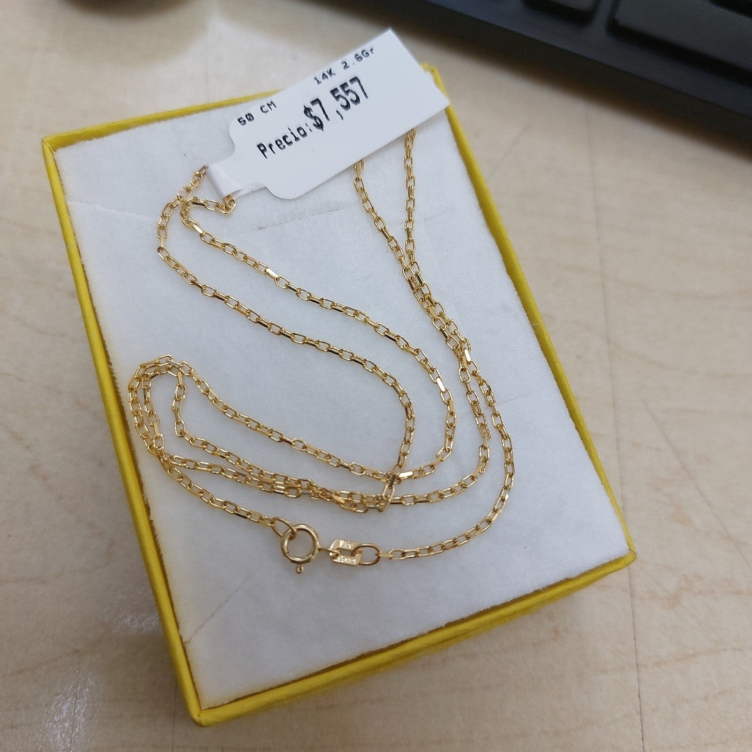 CADENAS ESPECIAL ORO 14K 2.6 (NUEVO)