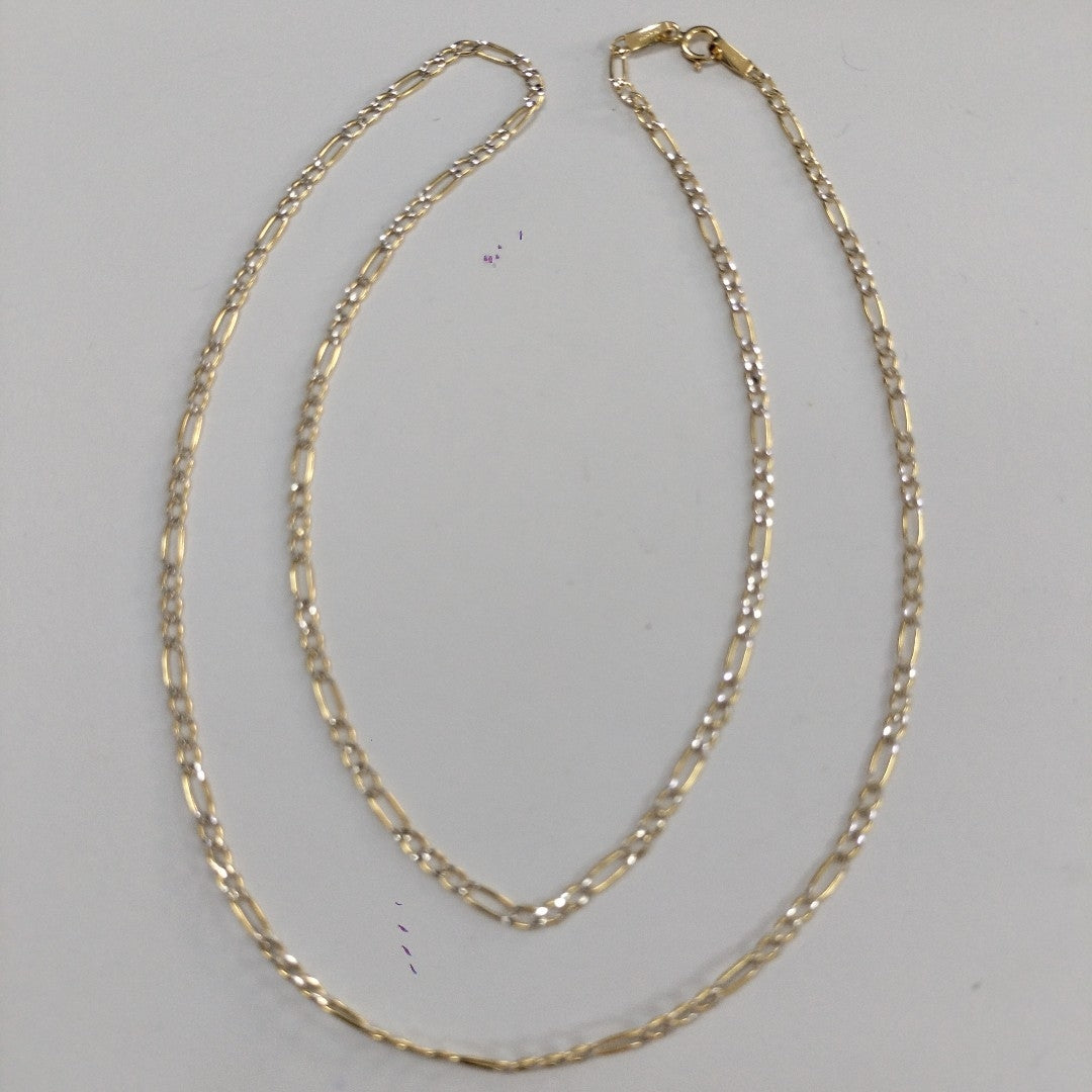CADENAS CARTIER 3*1 DIAMANTADA ORO 14K 3 (NUEVO)