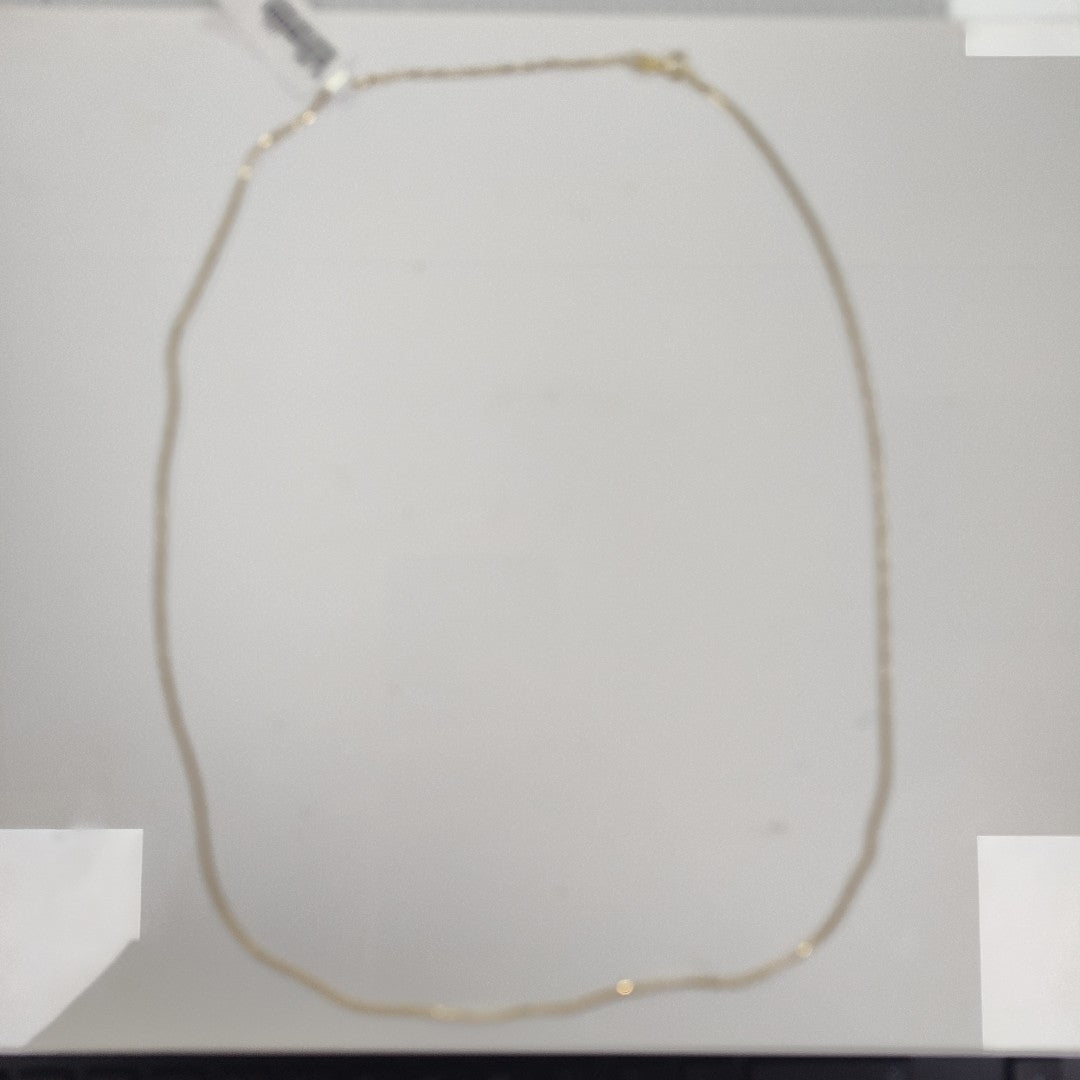 CADENAS BARBADA DIAMANTADA ORO 14K 2.1 (NUEVO)