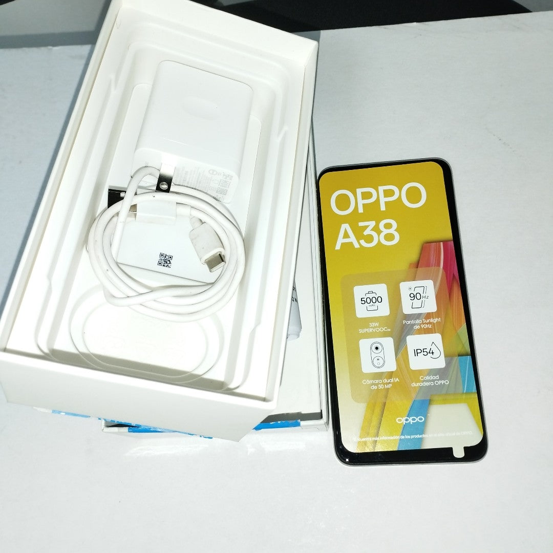 CELULAR OPPO A38 CPH2579 (2023) 128 GB 4 GB RAM (SEMINUEVO)