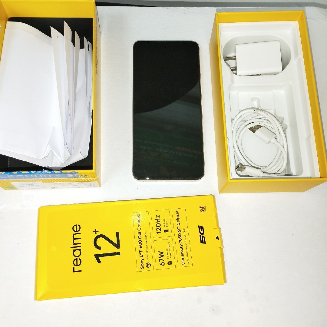 CELULAR REALME 12+ 5G RMX3867 (2024) 256 GB 12 GB RAM (SEMINUEVO)