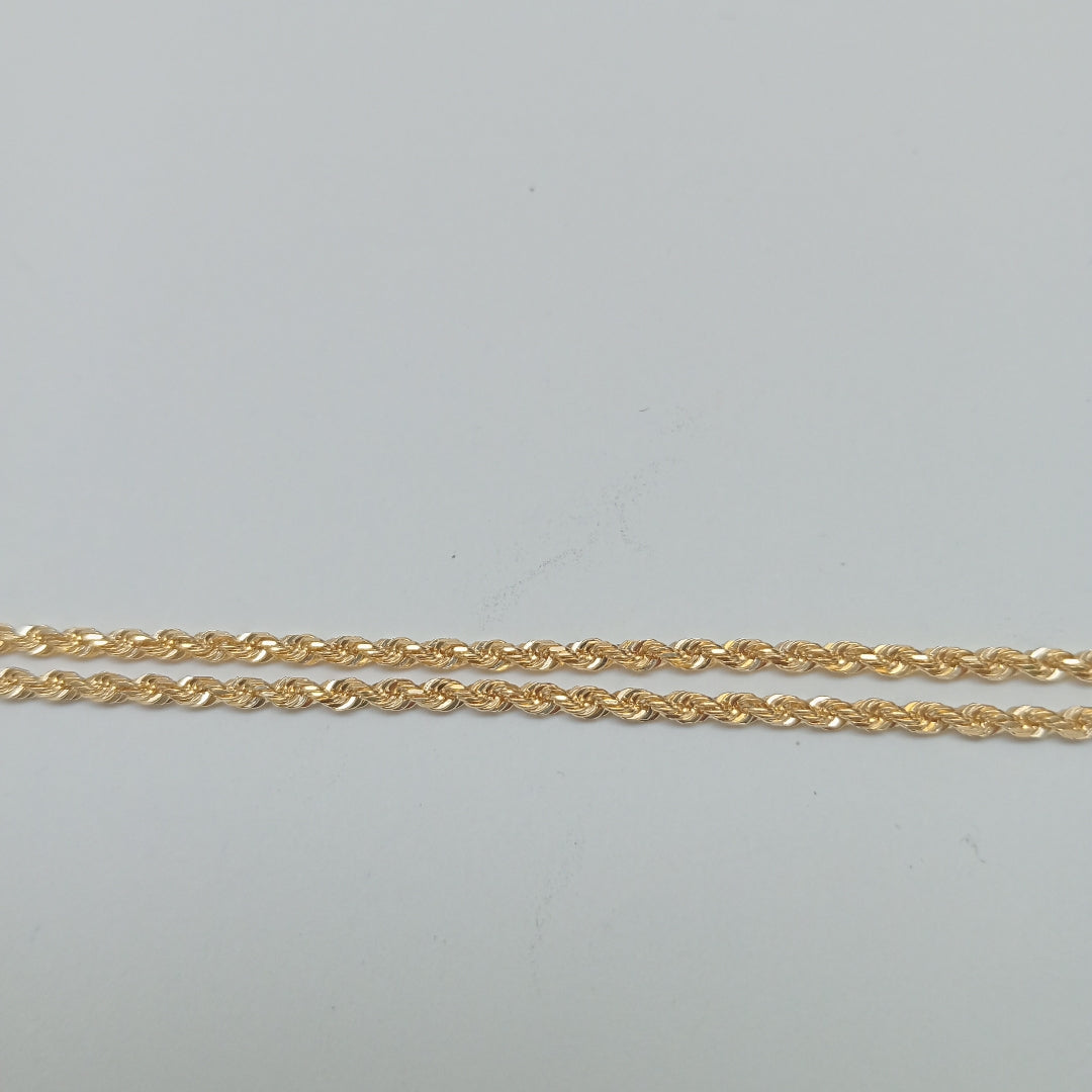 CADENAS TORSAL ORO 14K 7.7 (NUEVO)