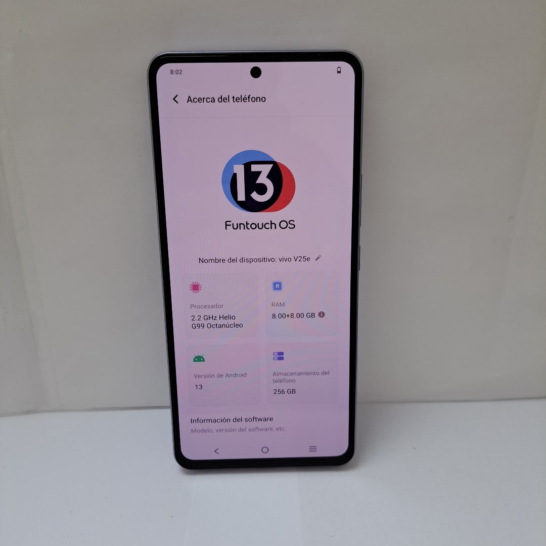 CELULAR VIVO V25E V2242 (2022) 256 GB 8 GB RAM (SEMINUEVO)