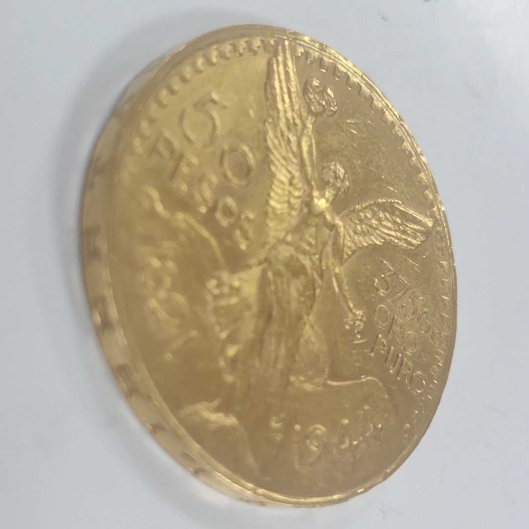 Moneda Centenario Cincuenta Pesos Oro Mexicano 21.6K