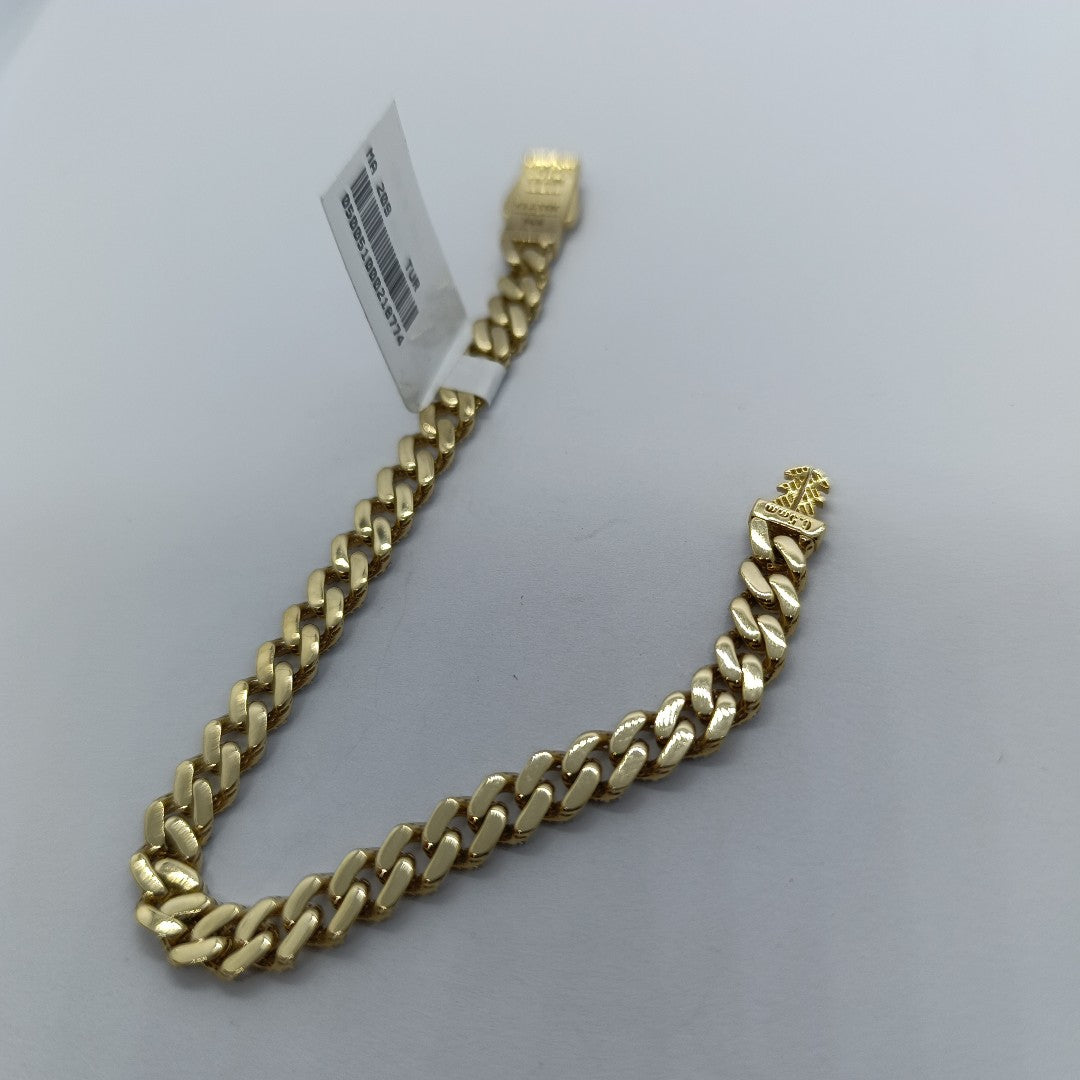 PULSERA MONACO ORO 14K 8.8 (NUEVO)