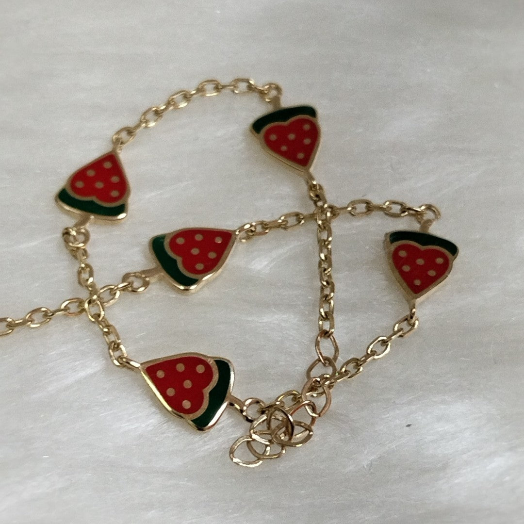 PULSERAS DAMA ORO 14K 3 (NUEVO)