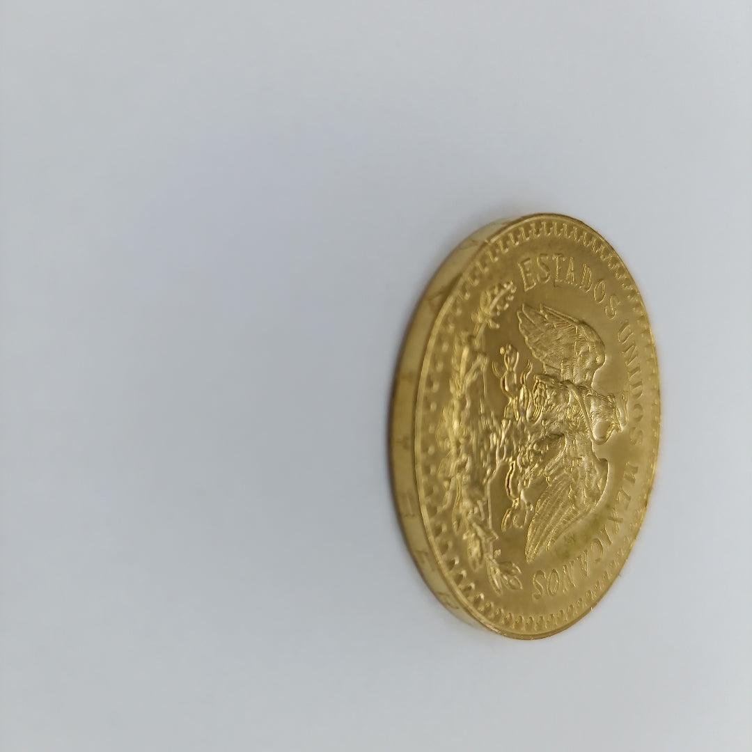 K1 21 K GRMS - DESC. 0 GRAMOS - 41.7 - AVALÚO 67554 * * IDENTIFICACIÓN MONEDA NOMINATIVA. * MATERIALES ORO. * CANT (SEMINUEVO)