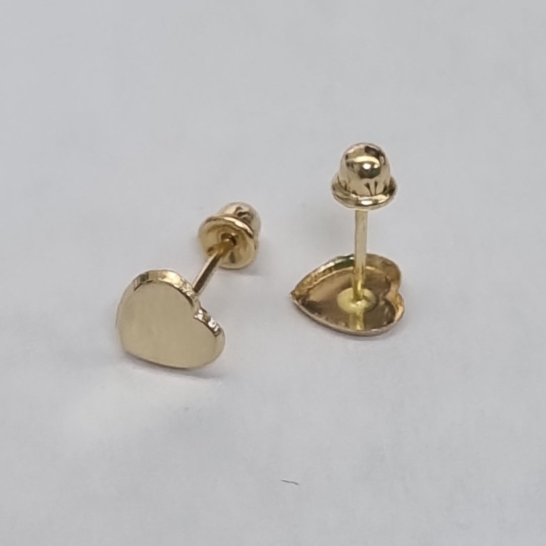BROQUELES ORO 14K 1 (NUEVO)