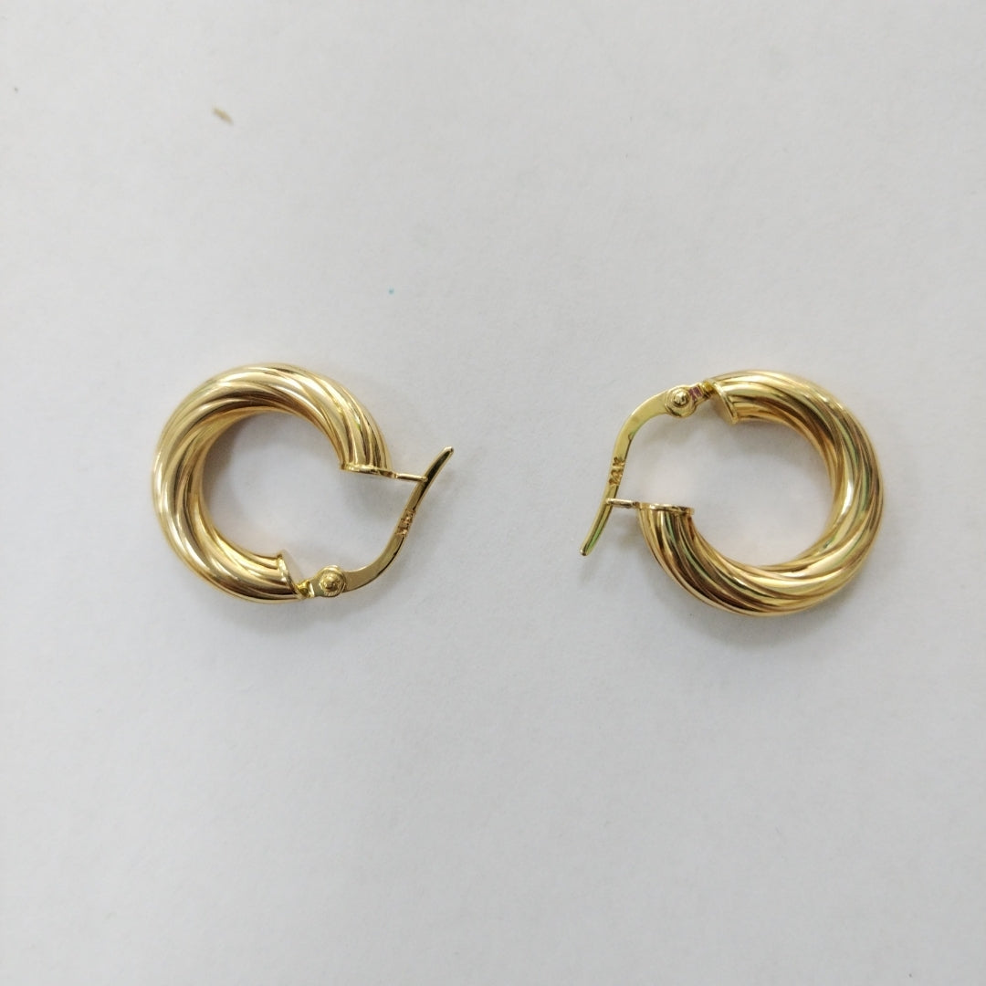 ARRACADAS ORO 14K 1.7 (NUEVO)