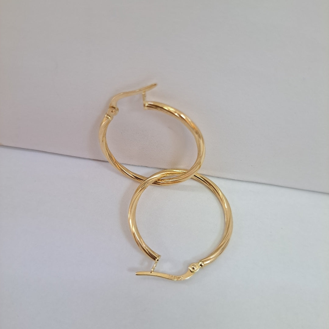 ARRACADAS ORO 14K 1.1 (NUEVO)