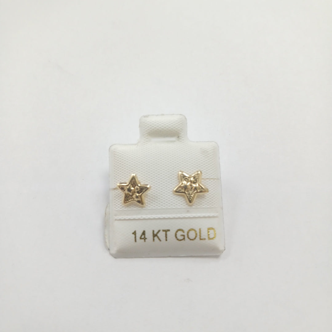 BROQUELES ORO 14K 1 (NUEVO)