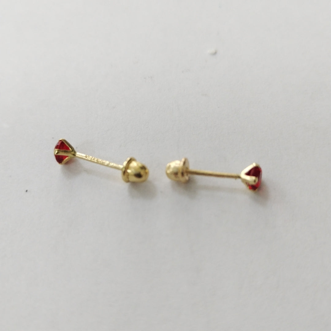 BROQUELES ORO 14K 1 (NUEVO)