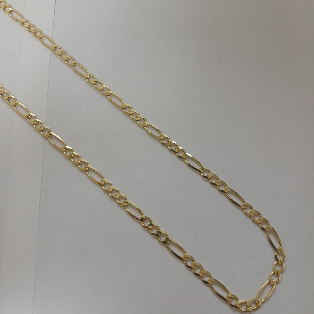 CADENAS CARTIER 3*1 AMARILLA ORO 14K 13.7 (NUEVO)