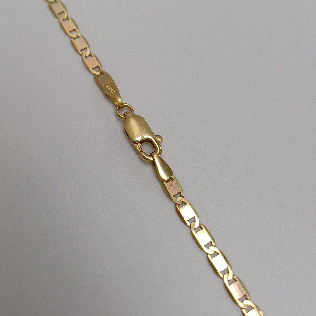 CADENAS VALENTINA/ESPEJO ORO 14K 6.6 (NUEVO)