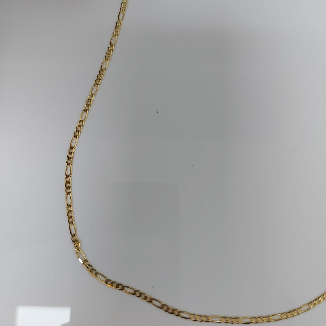 CADENAS CARTIER 3*1 AMARILLA ORO 14K 4.6 (NUEVO)