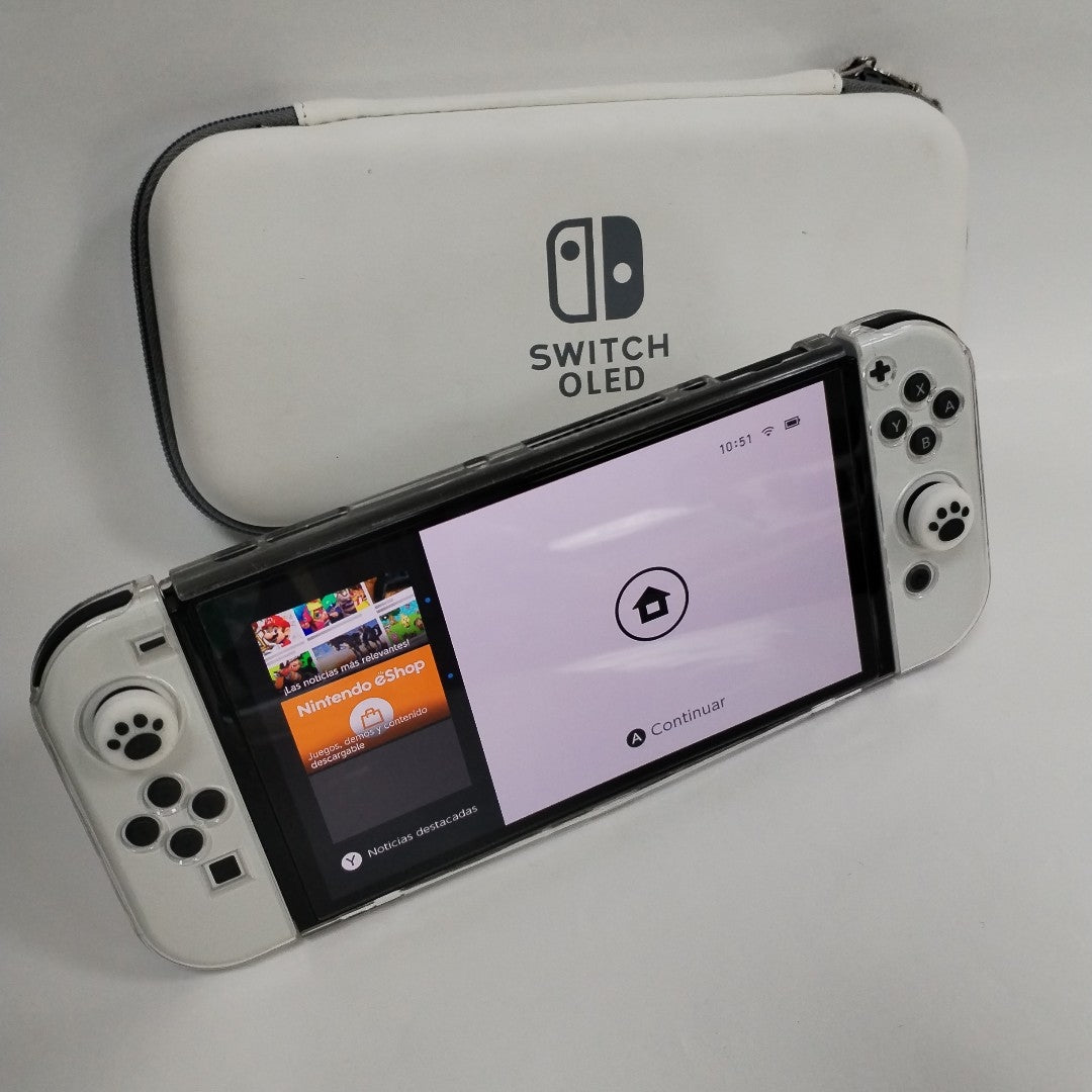 CONSOLA DE VIDEOJUEGO NINTENDO SWITCH OLED 64 GB (SEMINUEVO)
