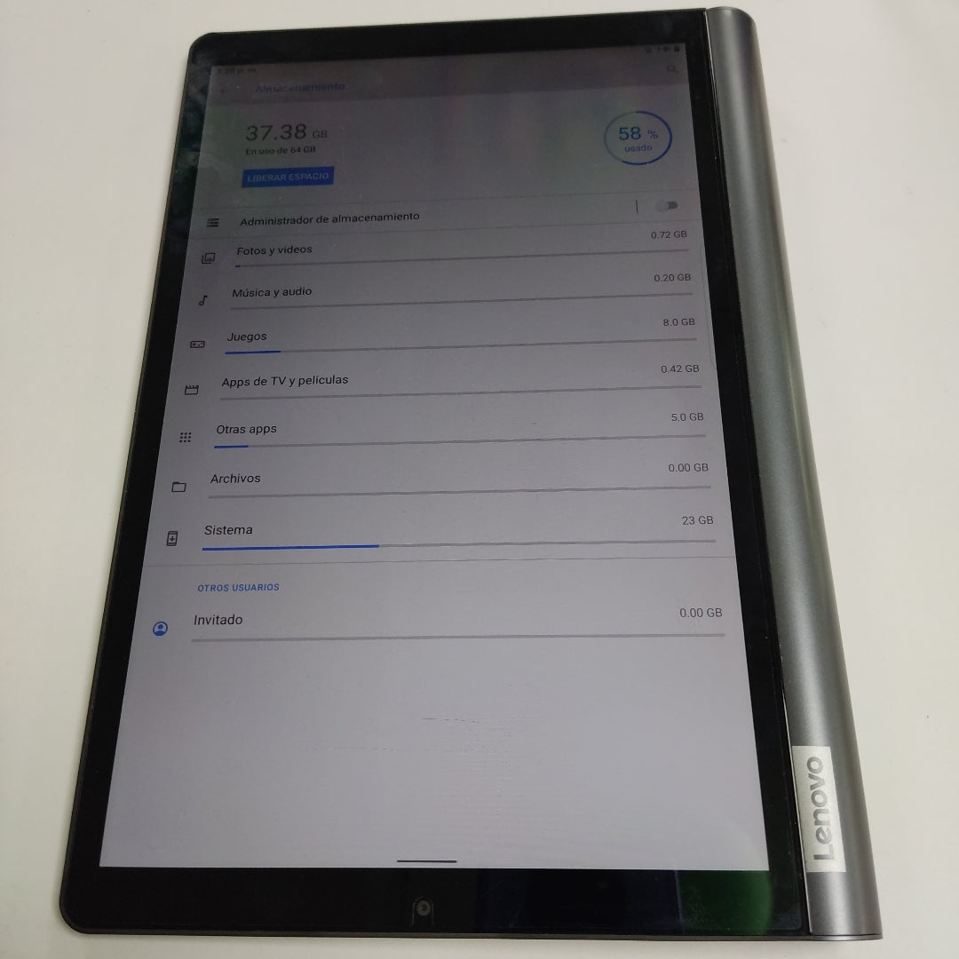 TABLETA LENOVO YOGA SMART TAB YT-X705F 64 GB 4 GB RAM (SEMINUEVO)