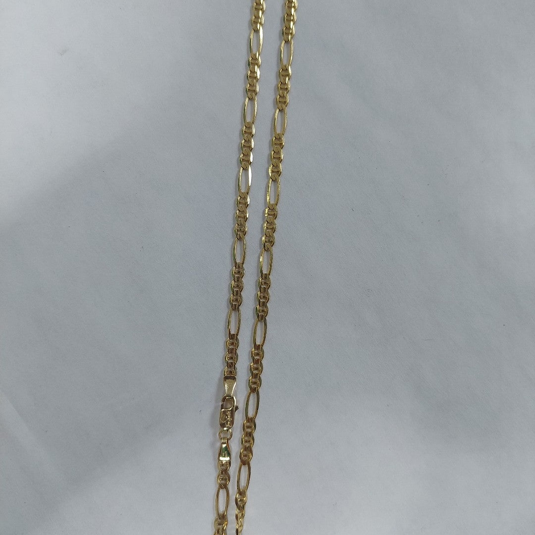 CADENAS CARTIER 3*1 AMARILLA ORO 10K 8.2 (NUEVO)
