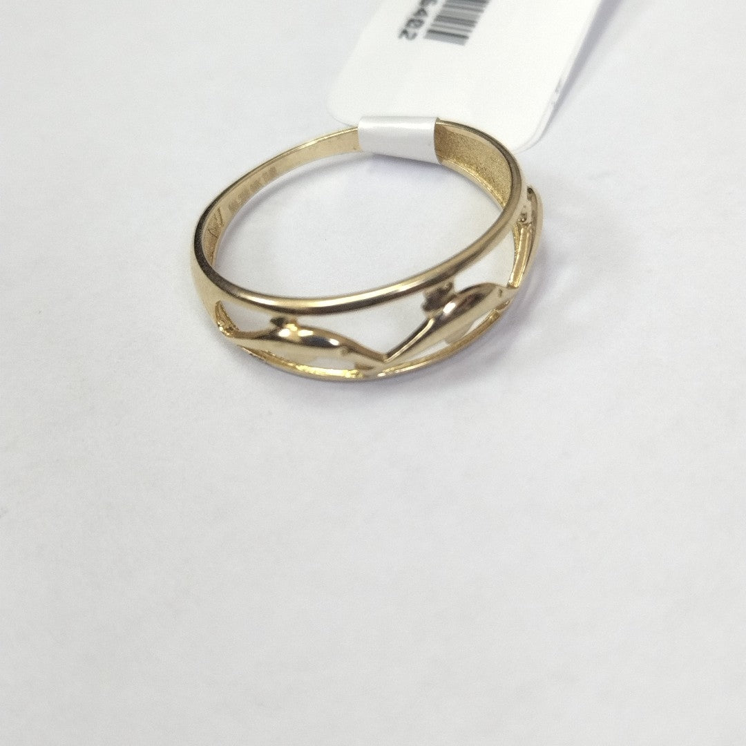 10320ANI16680A402 FRD24 ANILLOS DAMA ORO 10K 1.3GRS (NUEVO)