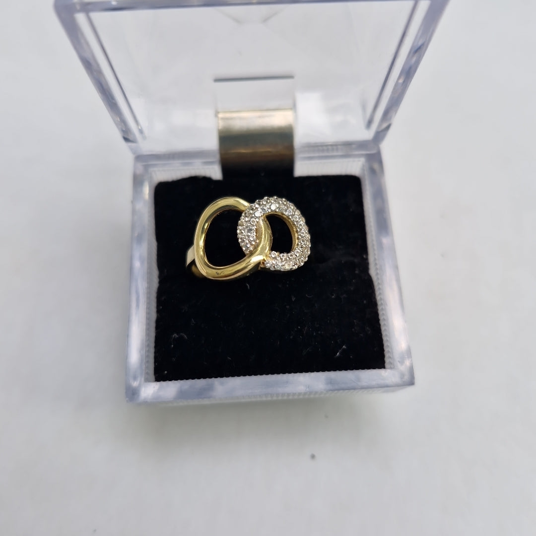 ANILLOS DAMA ORO 14K 2 (NUEVO)