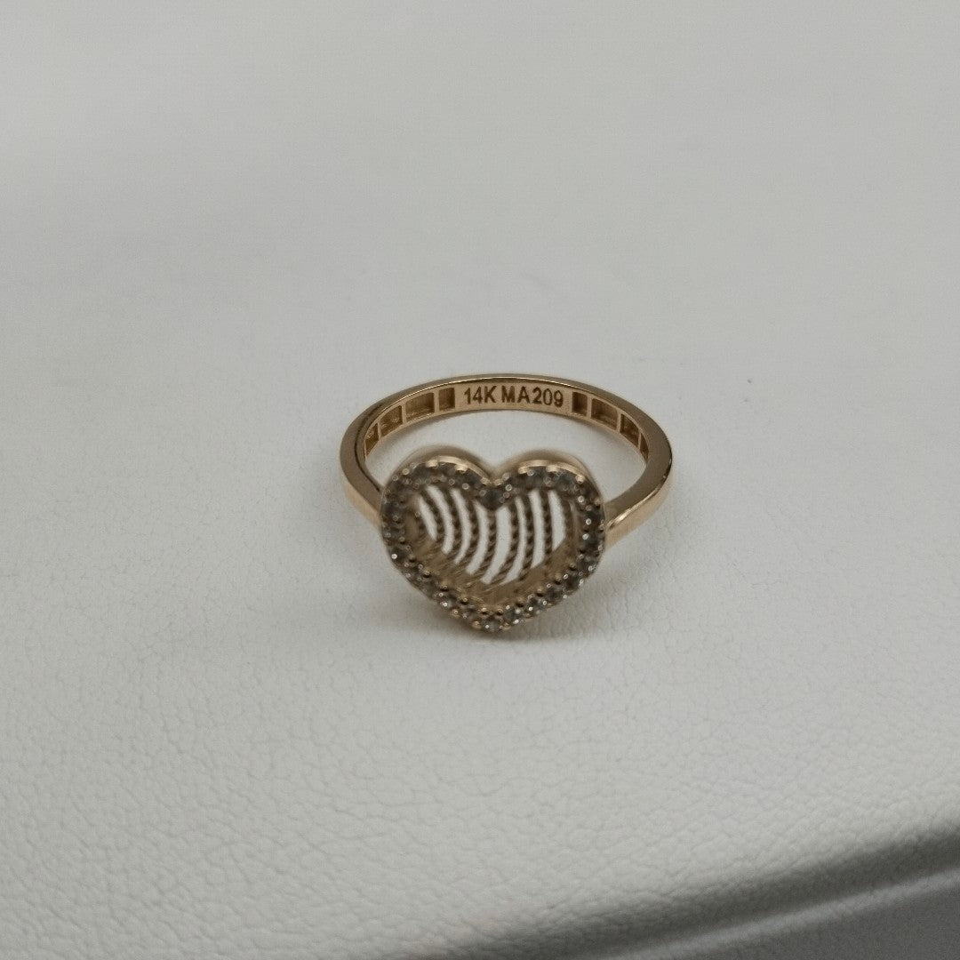 ANILLOS DAMA ORO 14K 2 (NUEVO)